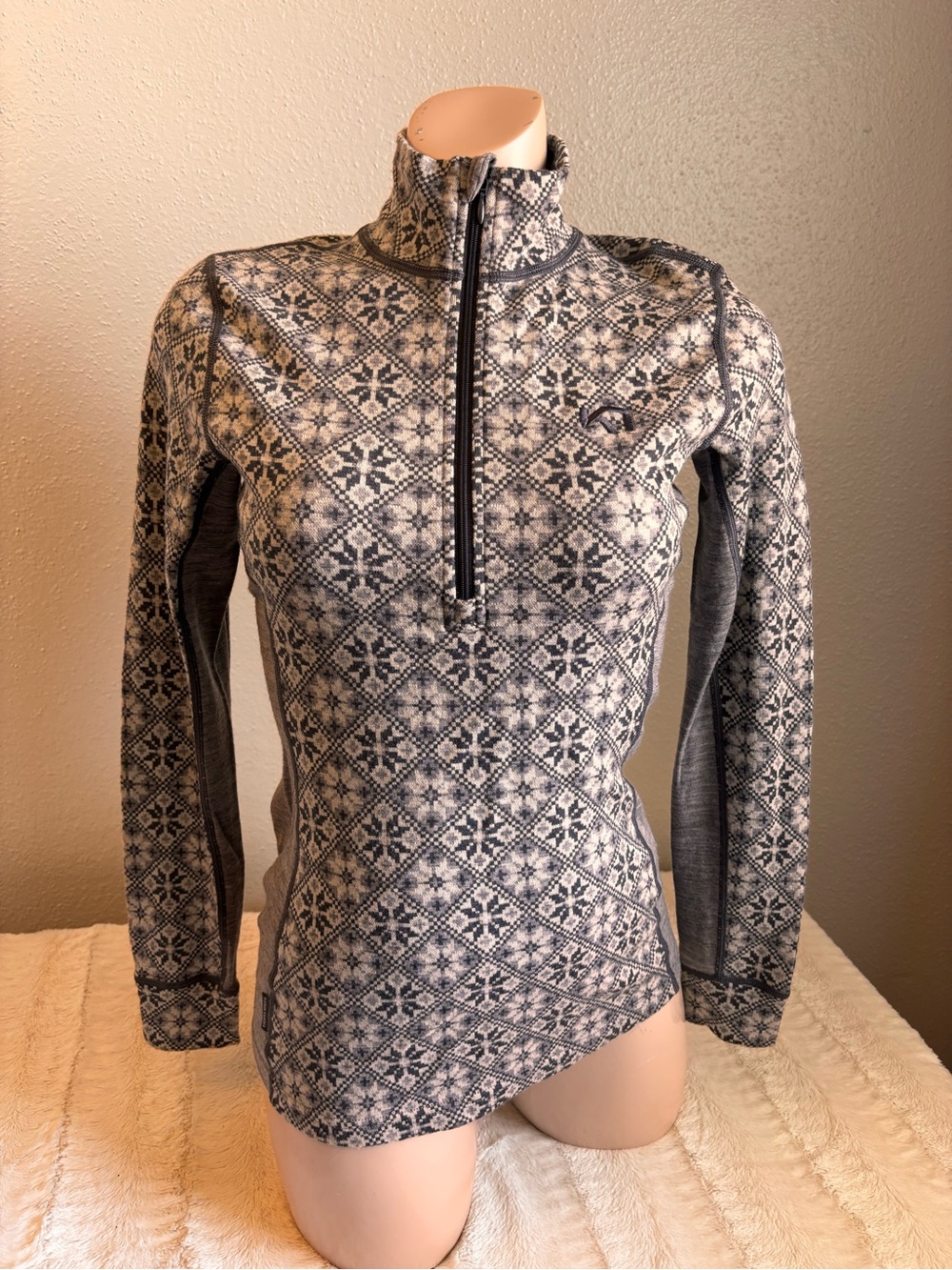 Kari Traa  Nordic Quarter-Zip Pullover Athletic Wear